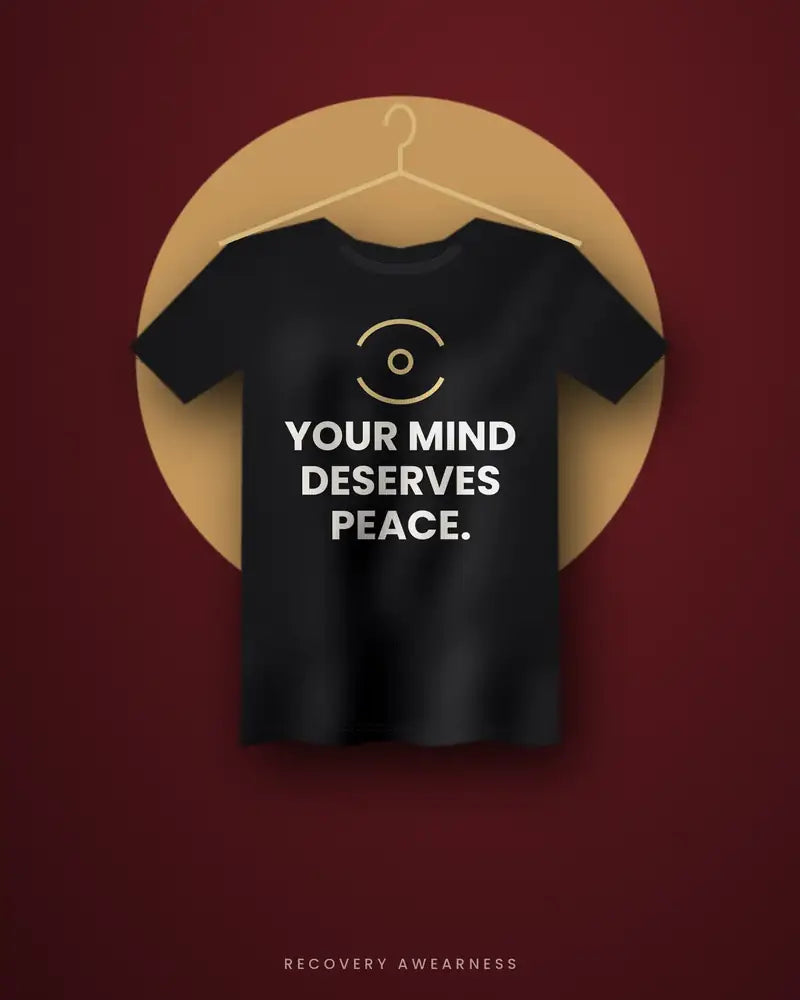 Your Mind Deserves Peace mental health shirt