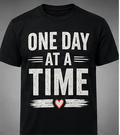 Healing Happens One Day at a Time. — Recovery T-Shirt