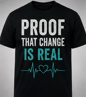 Proof That People Change. — Recovery T-Shirt