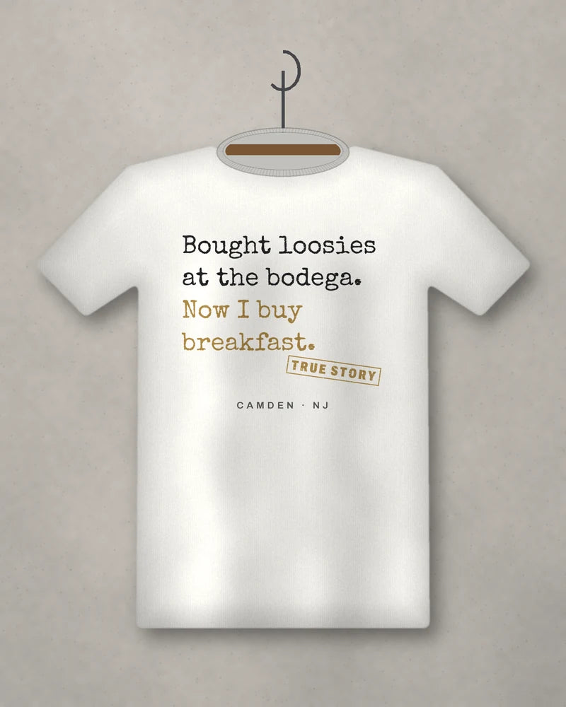Bought Loosies At The Bodega. Now I Buy Breakfast. — white tee