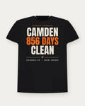 Camden 856 Days Clean — Court Orange Colorway Tee