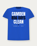 Camden 856 Days Clean — Royal Colorway Tee