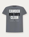 Camden 856 Days Clean — Shadow Colorway Tee