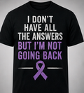 I'm Not Going Back. — Recovery T-Shirt