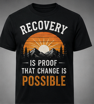 Proof That People Change. — Recovery T-Shirt