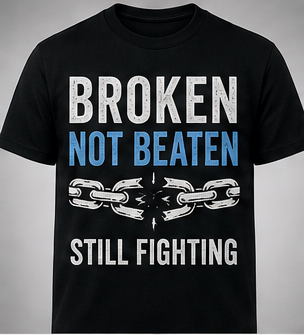 Still Here. Still Fighting. — Recovery T-Shirt