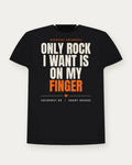 Only Rock I Want Is On My Finger — Court Orange Colorway Tee