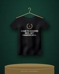 Came To Camden Sick. Left Camden Well. — black tee