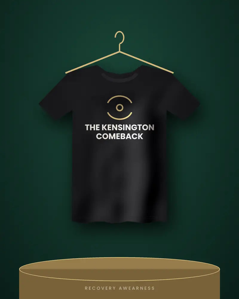 The Kensington Comeback — black tee