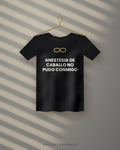 Anestesia De Caballo No Pudo Conmigo — black tee