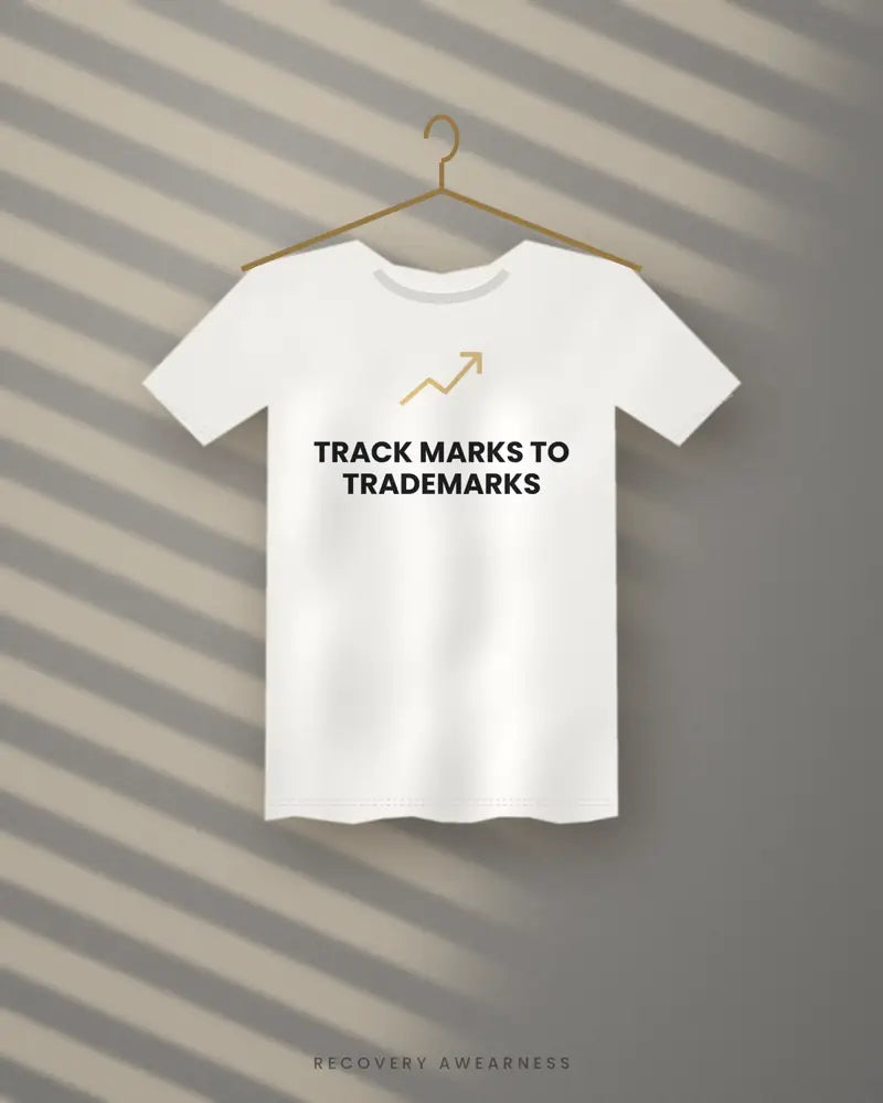 Track Marks To Trademarks — white tee
