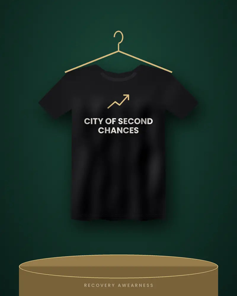 City Of Second Chances — black tee