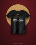 Windy City. Steady Mind. — black tee