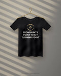 From Hunts Point To My Turning Point — black tee