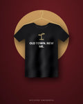 Old Town. New Me. — black tee