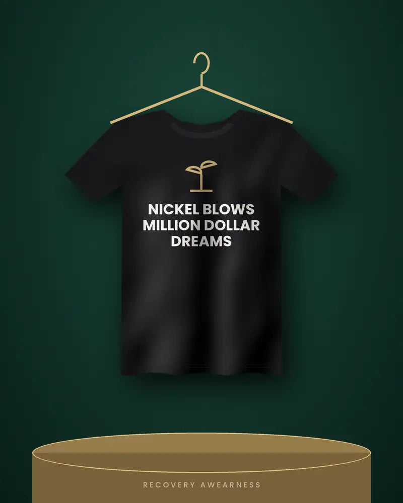 Nickel Blows Million Dollar Dreams — black tee