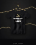 From Fairhill To A Fair Chance — black tee