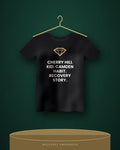 Cherry Hill Kid. Camden Habit. Recovery Story. — black tee