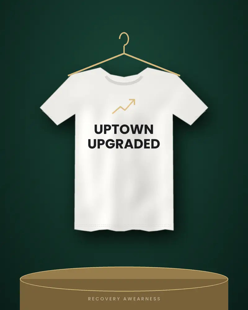 Uptown Upgraded — white tee