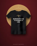Burner Phone To Business Line — black tee