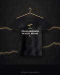 Tranq Wounds Healed. So Did I. — black tee