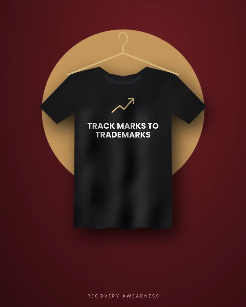 Track Marks To Trademarks — black tee
