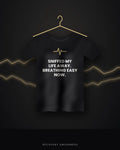 Sniffed My Life Away. Breathing Easy Now. — black tee