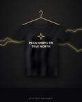 Penn North To True North — black tee