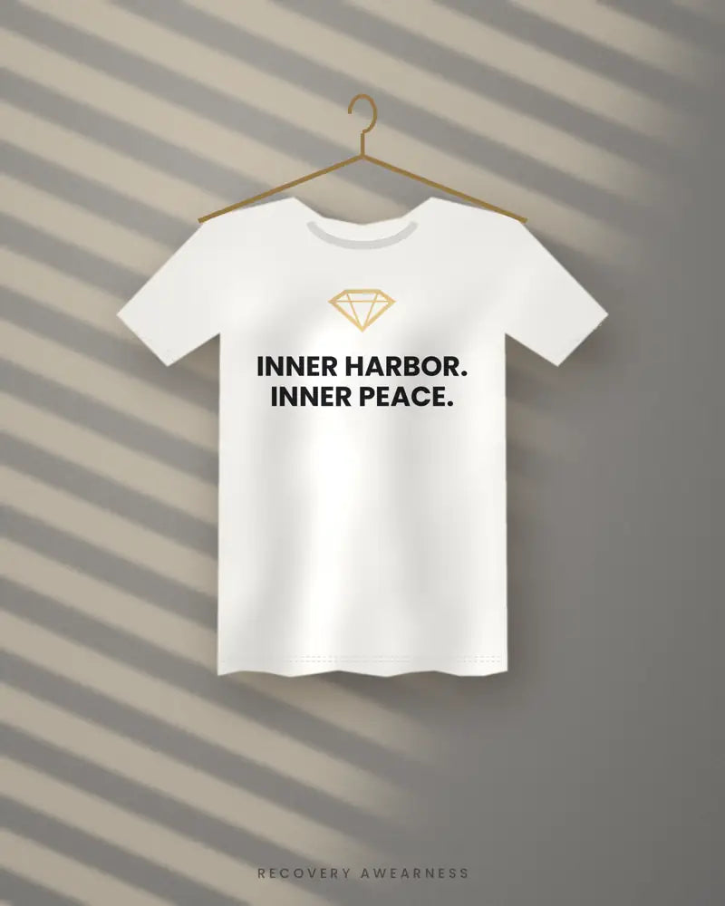 Inner Harbor. Inner Peace. — white tee