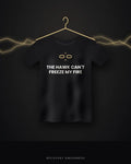 The Hawk Can't Freeze My Fire — black tee
