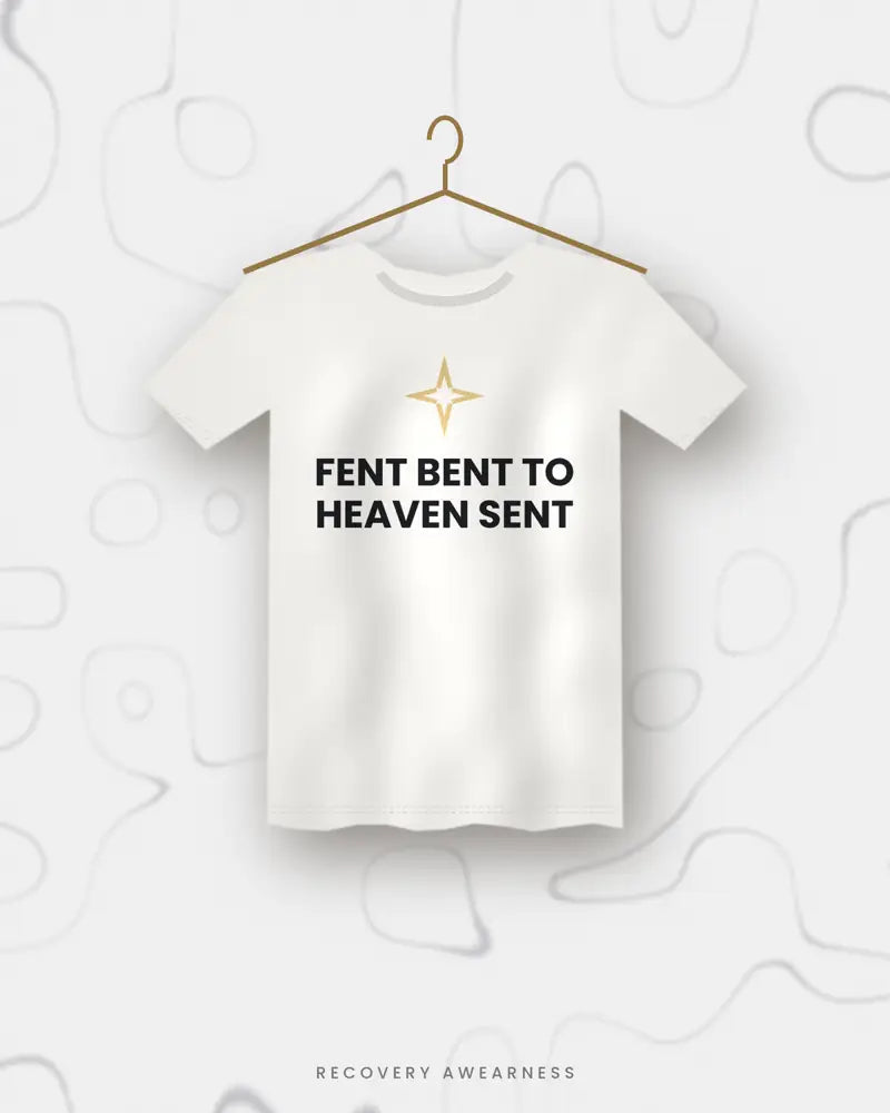 Fent Bent To Heaven Sent — white tee