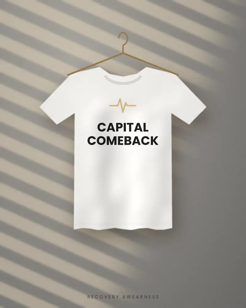 Capital Comeback — white tee