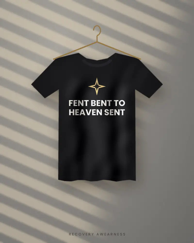Fent Bent To Heaven Sent — black tee