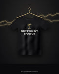 New Plug: My Sponsor — black tee
