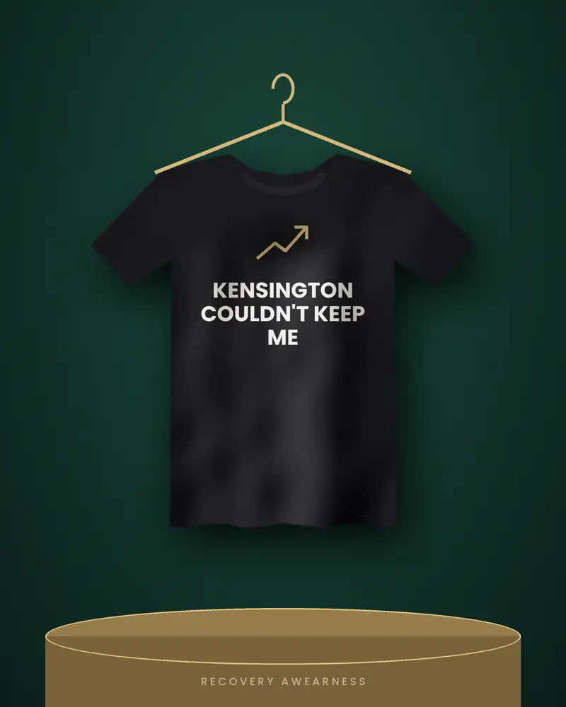 Kensington Couldn't Keep Me — black tee