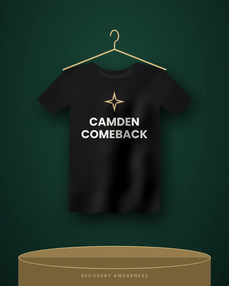 Camden Comeback — black tee