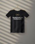 Tranq Dope To Tranquility — black tee