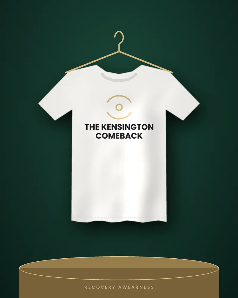 The Kensington Comeback — white tee