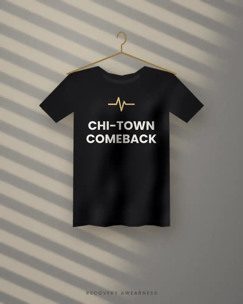 Chi-Town Comeback — black tee