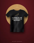 Revived On The Ave. Reborn In Recovery. — black tee