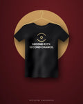 Second City. Second Chance. — black tee