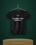 Clean In The District — black tee