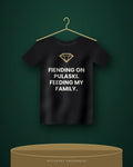 Fiending On Pulaski. Feeding My Family. — black tee