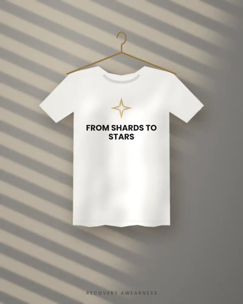From Shards To Stars — white tee