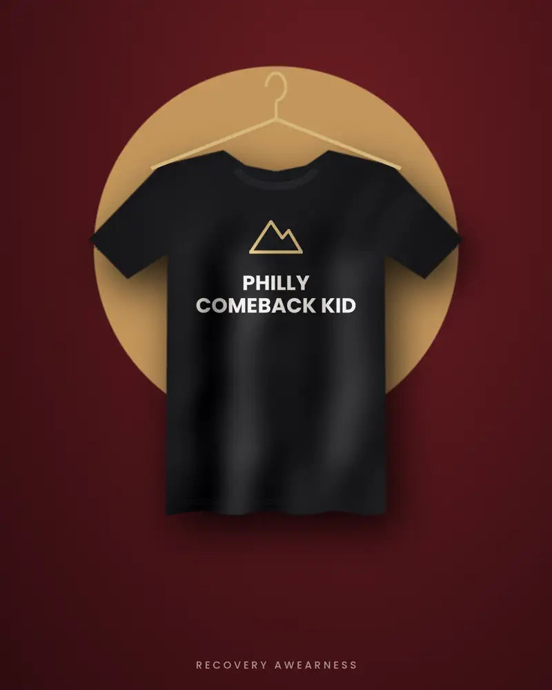 Philly Comeback Kid — black tee