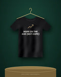 Hope On The Ave (Not Dope) — black tee