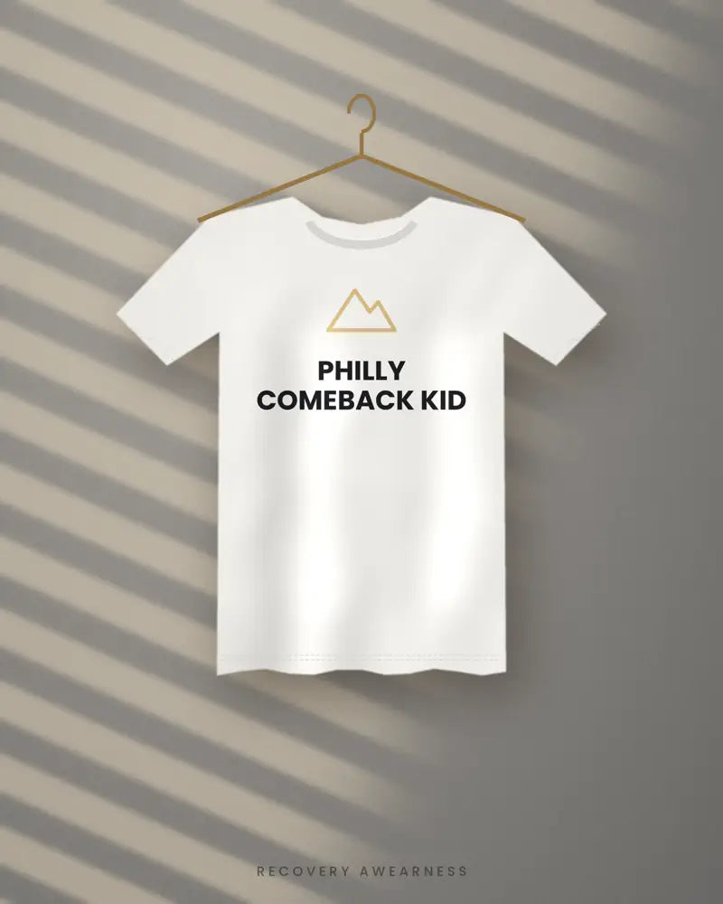 Philly Comeback Kid — white tee