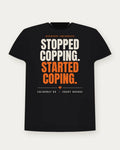 Stopped Copping. Started Coping. — Court Orange Colorway Tee