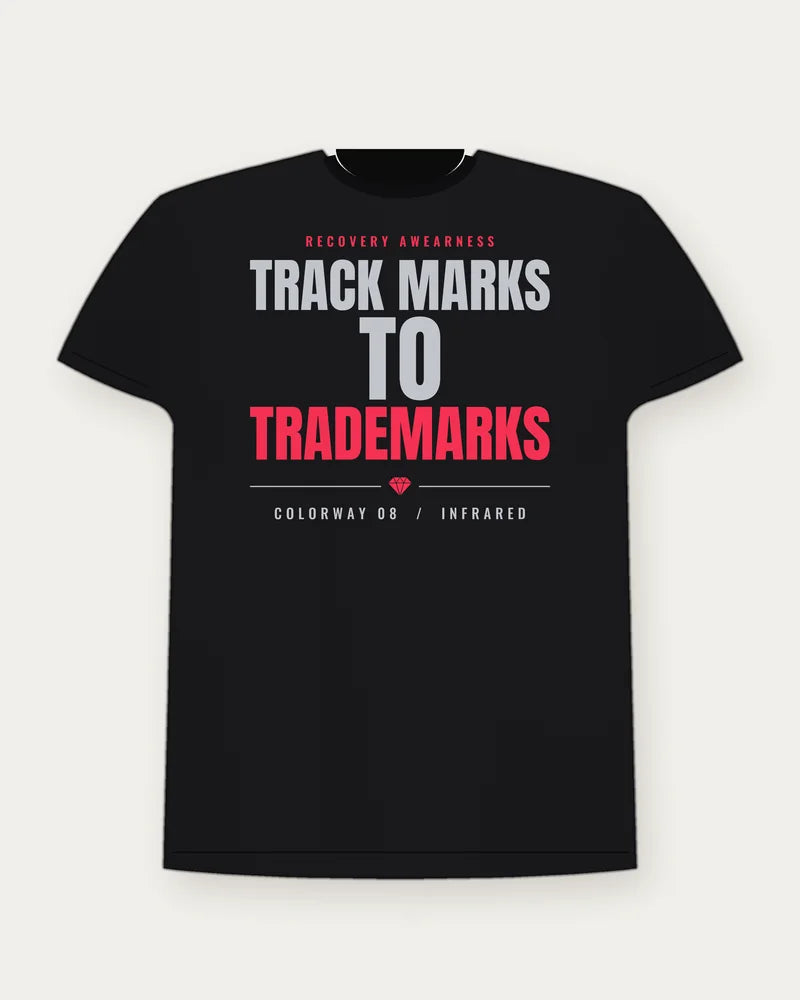 Track Marks To Trademarks — Infrared Colorway Tee