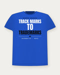 Track Marks To Trademarks — Royal Colorway Tee